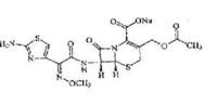 注射用頭孢噻肟鈉結(jié)構(gòu)式