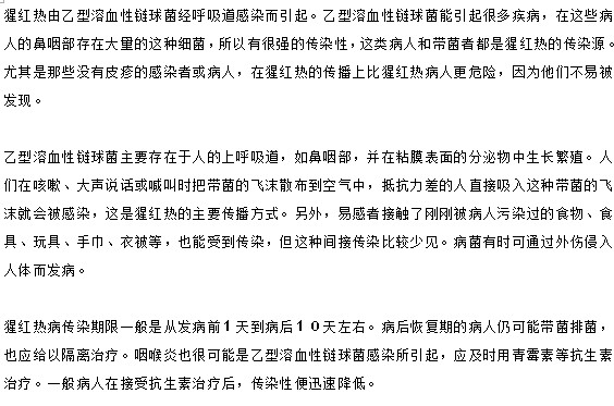 小兒猩紅熱是通過哪些途徑來進行傳播的呢？