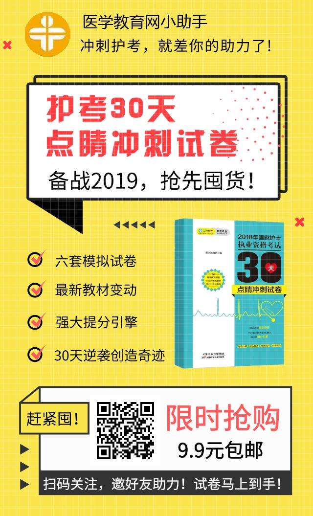 搶先囤！護(hù)考沖刺卷9.9包郵！送教材變動情況匯總